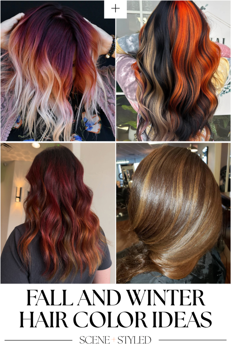 fall and winter hair color