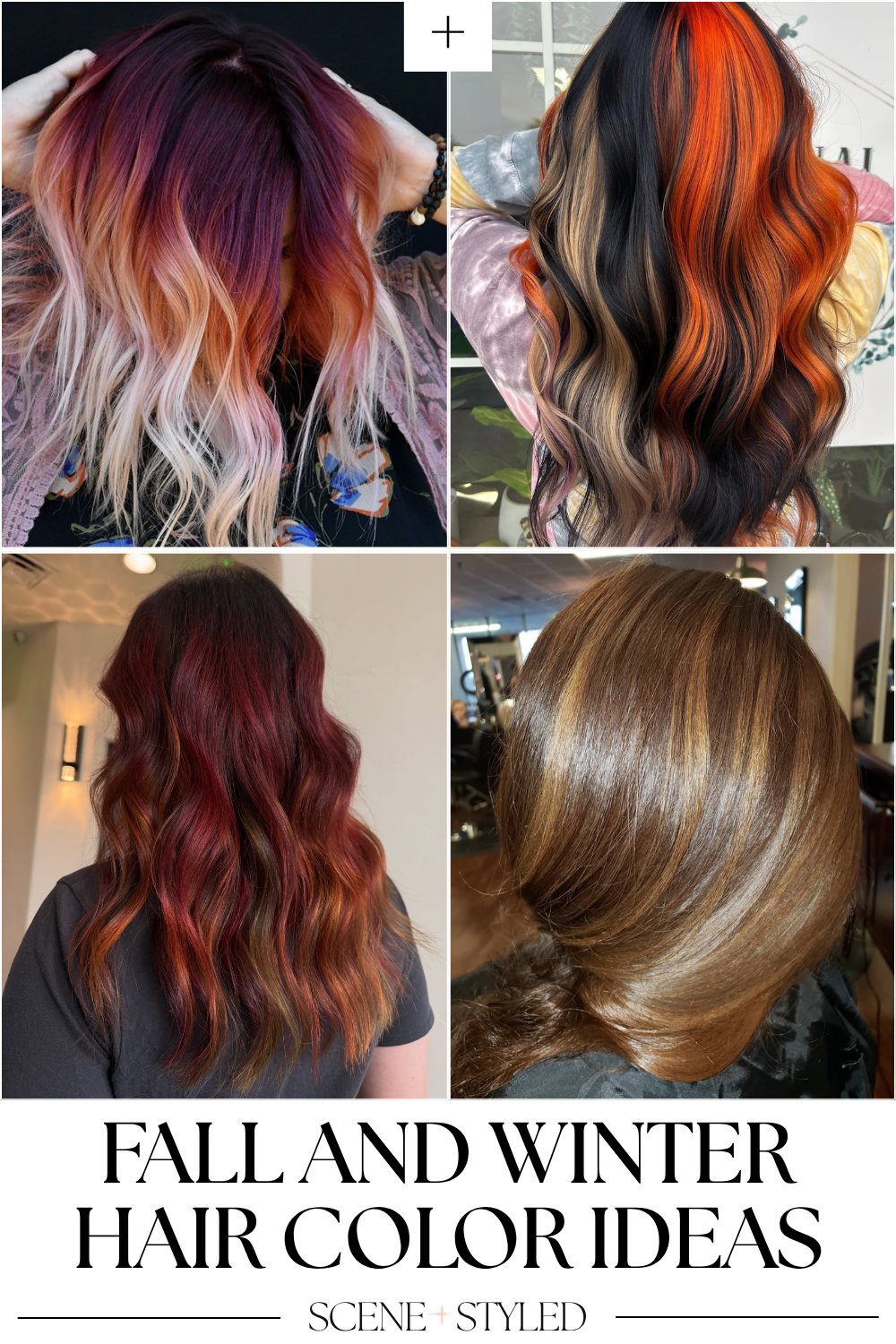 fall and winter hair color