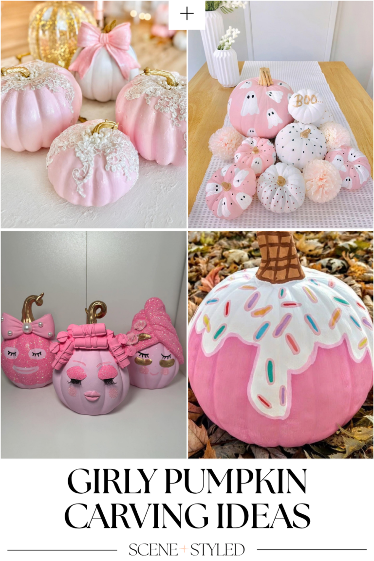 girly pumpkin carving