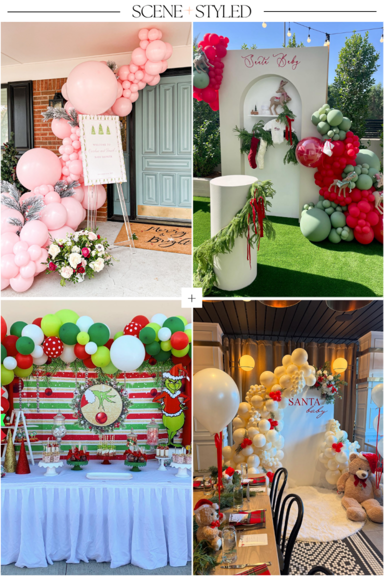 christmas baby shower